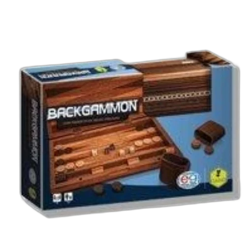 backgammon, game, set, wooden transparent PNG cut-out