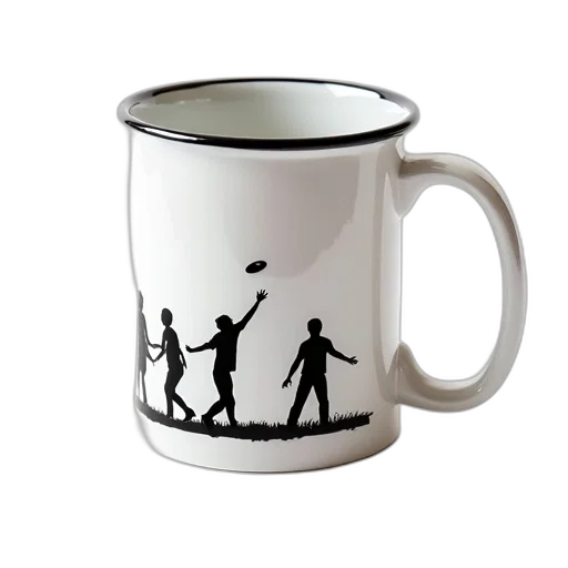 photorealistic, 3d render, white, coffee transparent PNG cut-out