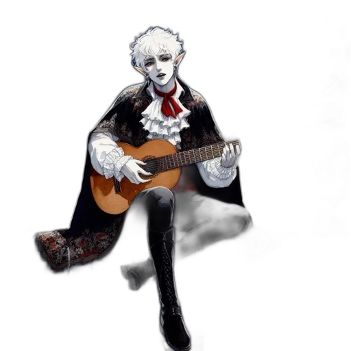 jacket, mask, staff, concept art transparent PNG cut-out