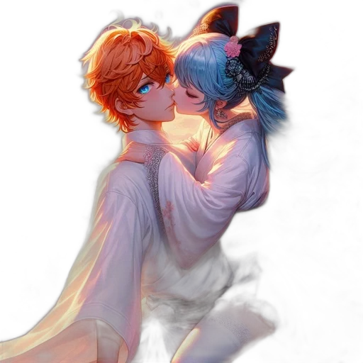 watercolor, concept art, anime, fantasy art transparent PNG cut-out