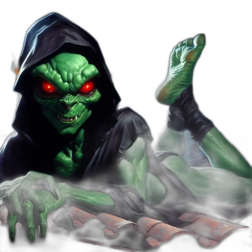 mask, creature, concept art, fantasy art transparent PNG cut-out