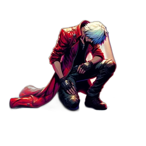 comic book art, concept art, pixel art, fantasy art transparent PNG cut-out