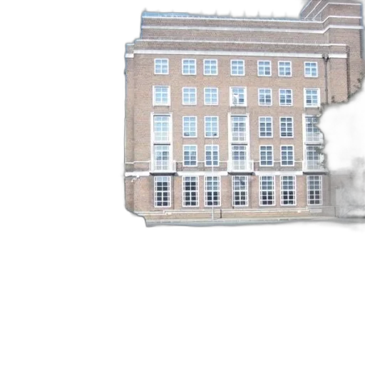 building, 3d render, photorealistic, concept art transparent PNG cut-out