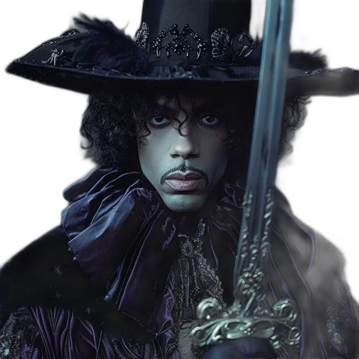 hat, staff, face, fantasy art transparent PNG cut-out