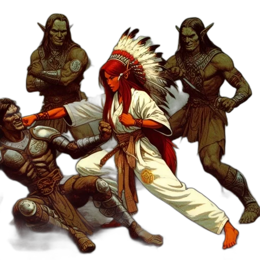 staff, concept art, fantasy art, comic book art transparent PNG cut-out