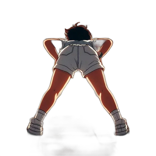 robot, weapon, jacket, staff transparent PNG cut-out