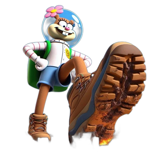 shoes, creature, animal, robot transparent PNG cut-out