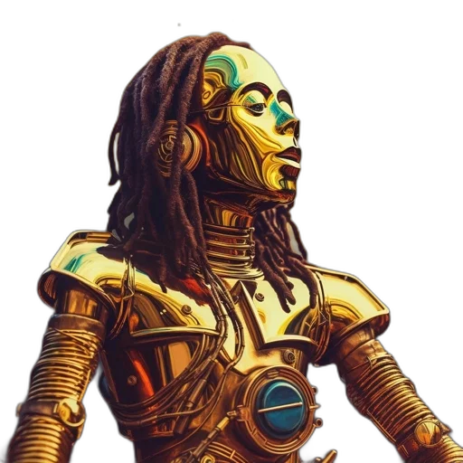 robot, staff, mask, face transparent PNG cut-out