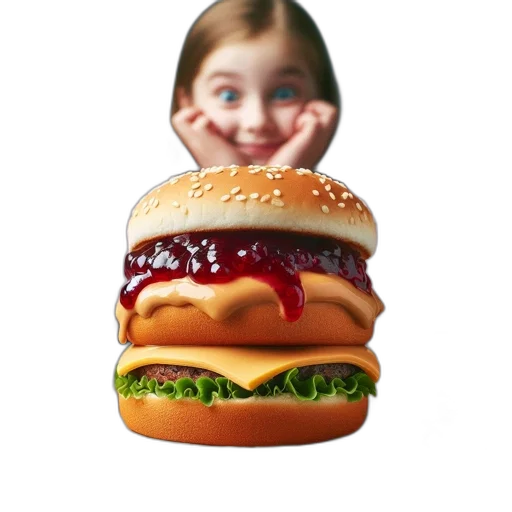 food, face, animal, crown transparent PNG cut-out