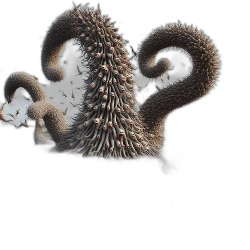 hair, creature, animal, dragon transparent PNG cut-out