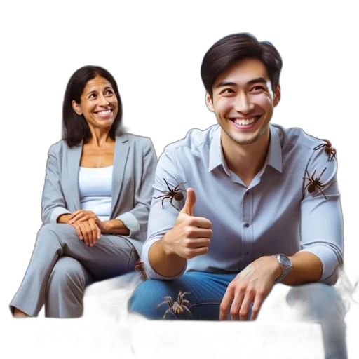 furniture, staff, jacket, 3d render transparent PNG cut-out