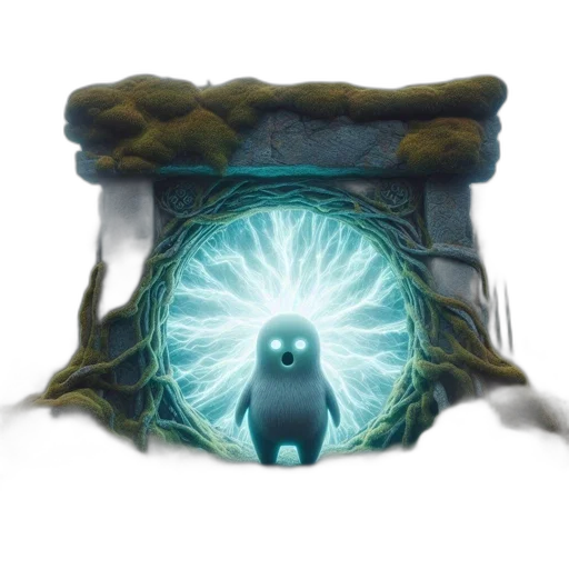 creature, mask, animal, staff transparent PNG cut-out