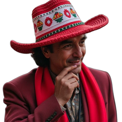 hat, jacket, staff, crown transparent PNG cut-out