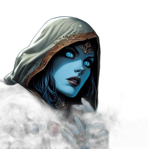 face, mask, fantasy art, concept art transparent PNG cut-out