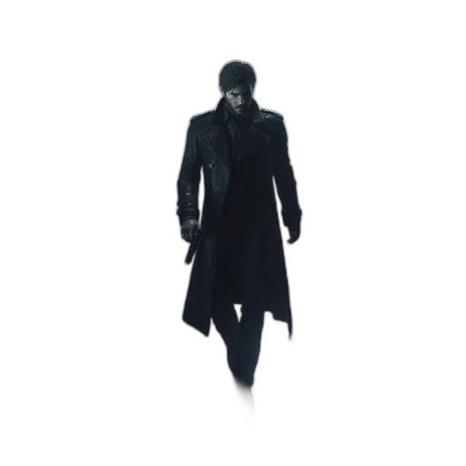 jacket, mask, creature, concept art transparent PNG cut-out