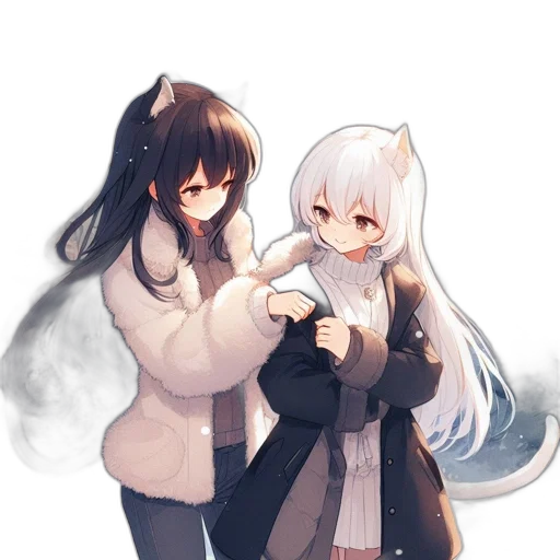 staff, weapon, jacket, anime transparent PNG cut-out