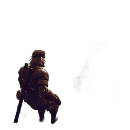 jacket, weapon, sword, robot transparent PNG cut-out