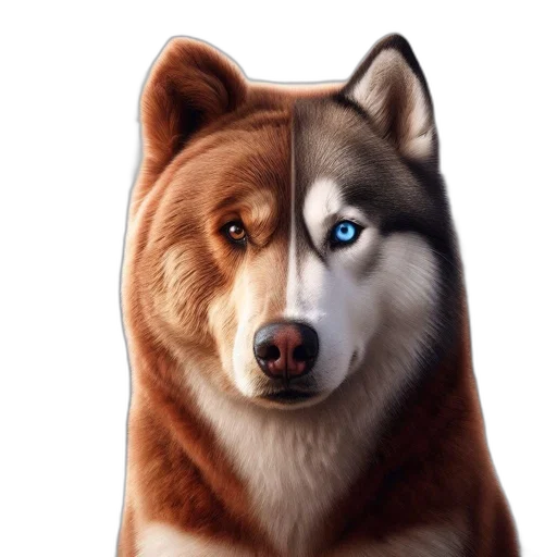 animal, face, creature, staff transparent PNG cut-out