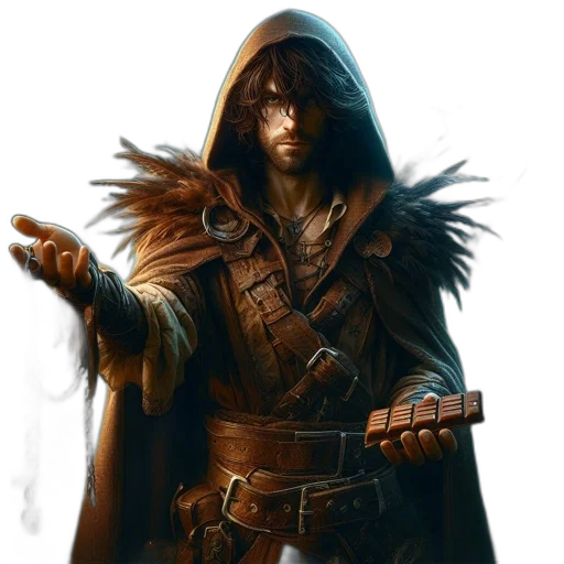 staff, sword, weapon, jacket transparent PNG cut-out