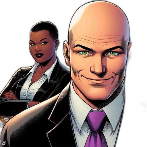 comic book art, concept art, two, individuals transparent PNG cut-out