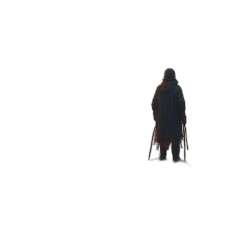 hair, creature, dress, jacket transparent PNG cut-out