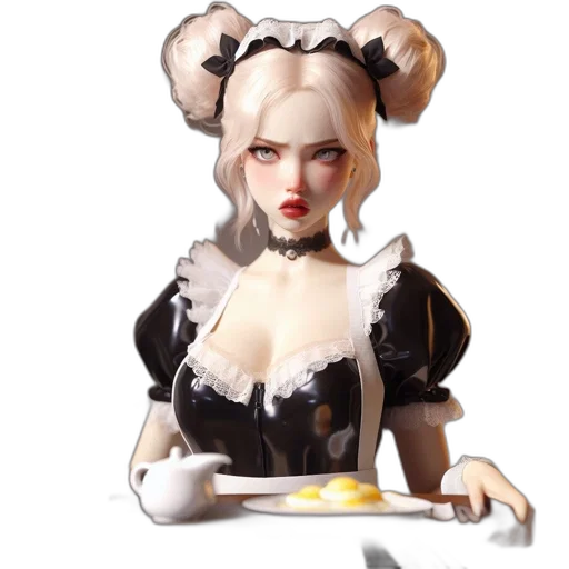 food, 3d render, concept art, fantasy art transparent PNG cut-out