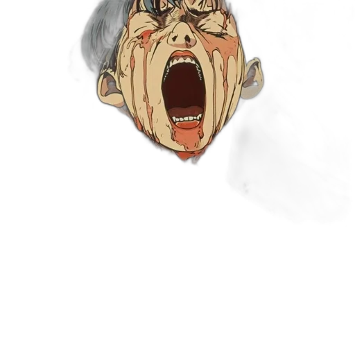 mask, face, creature, staff transparent PNG cut-out