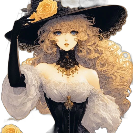 hat, dress, mask, crown transparent PNG cut-out