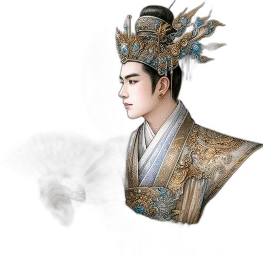 staff, crown, dragon, face transparent PNG cut-out
