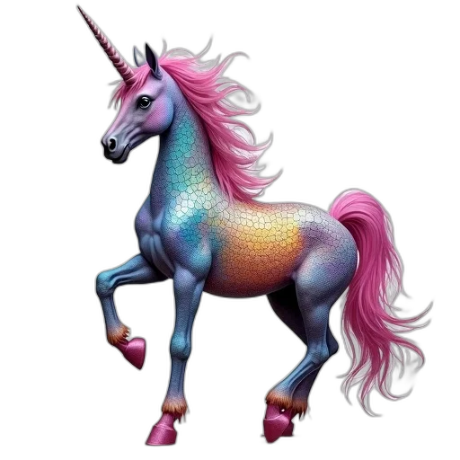 animal, dragon, creature, vaporwave transparent PNG cut-out