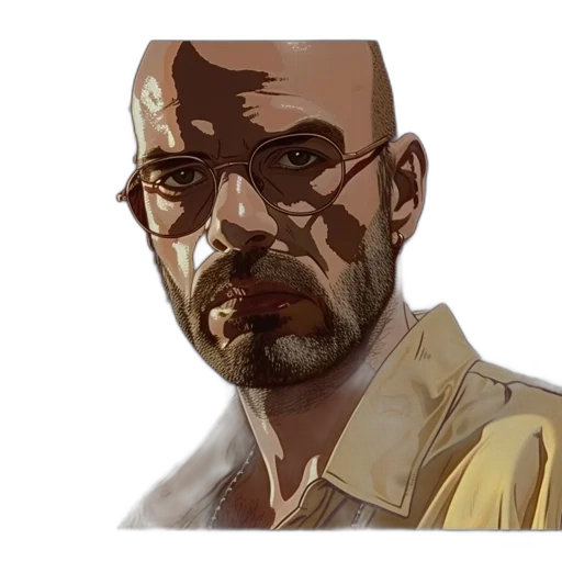 face, staff, concept art, photorealistic transparent PNG cut-out