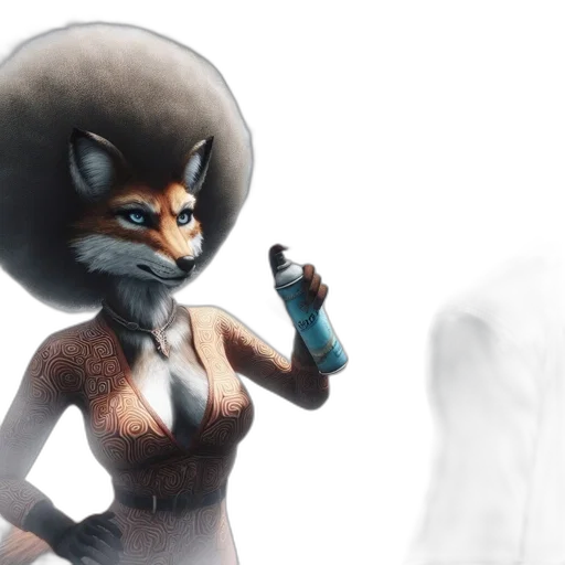 dress, hat, concept art, 3d render transparent PNG cut-out