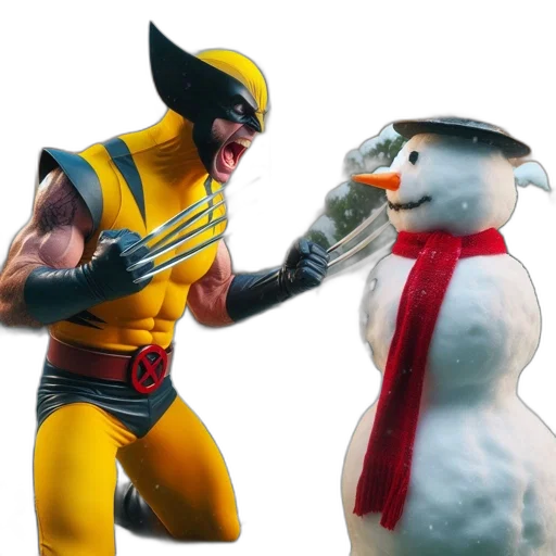 concept art, 3d render, comic book art, snow transparent PNG cut-out