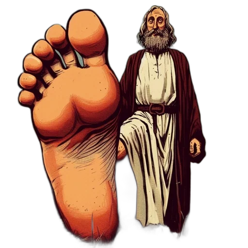 shoes, bearded, man, stands transparent PNG cut-out