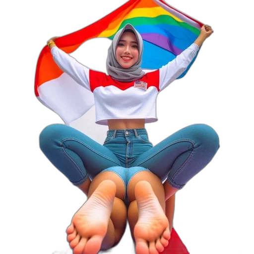 shoes, umbrella, mask, creature transparent PNG cut-out
