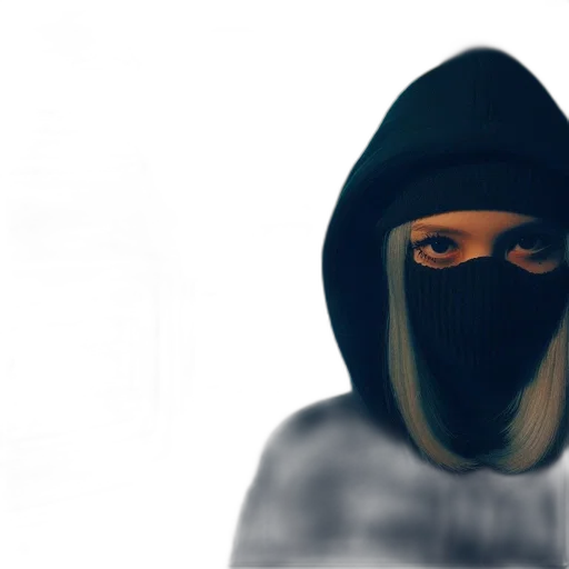 mask, face, weapon, jacket transparent PNG cut-out