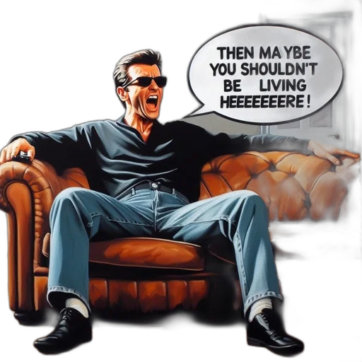 furniture, comic book art, cartoon, photorealistic transparent PNG cut-out