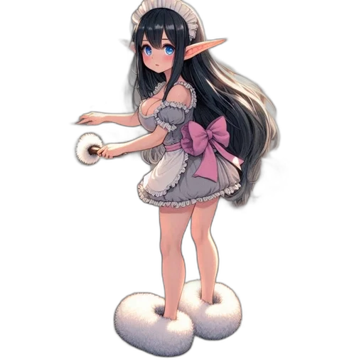 staff, dress, creature, dragon transparent PNG cut-out