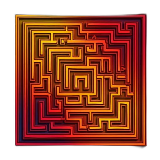 hair, 3d render, pixel art, neon lights transparent PNG cut-out