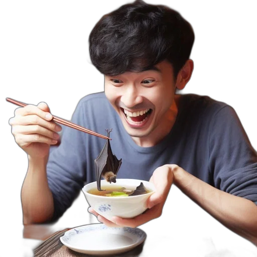 food, staff, face, photorealistic transparent PNG cut-out