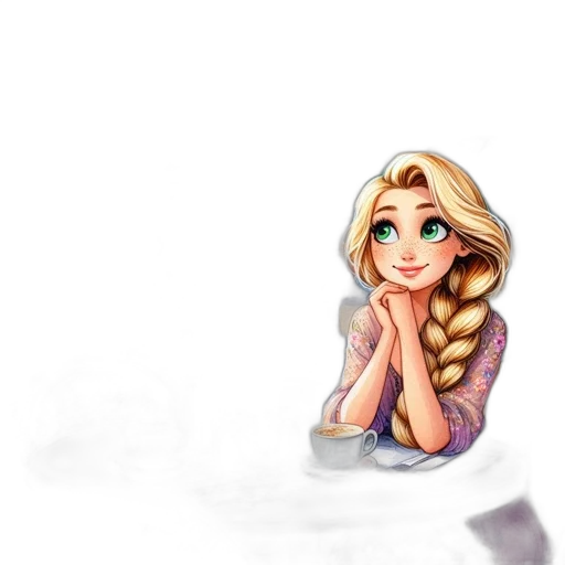 cartoon, watercolor, fantasy art, pixel art transparent PNG cut-out