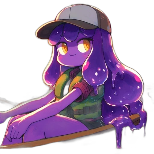 hat, staff, creature, weapon transparent PNG cut-out