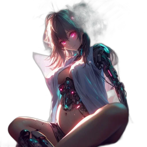 robot, dress, mask, jacket transparent PNG cut-out