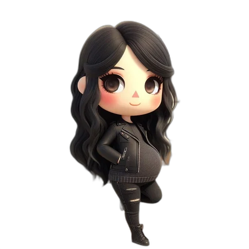 staff, jacket, hair, face transparent PNG cut-out