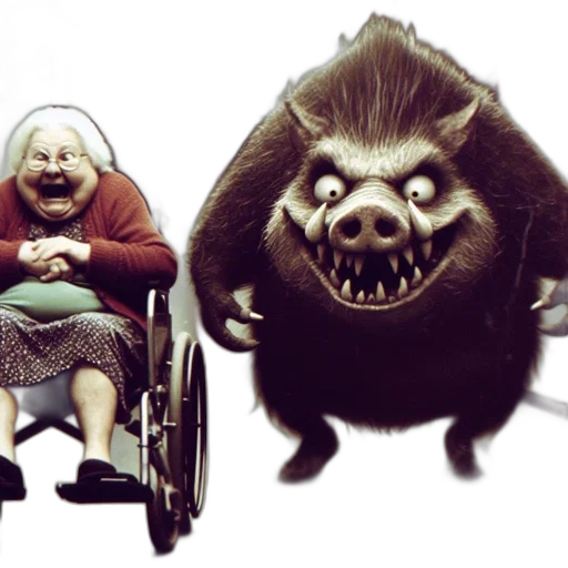 creature, animal, mask, concept art transparent PNG cut-out