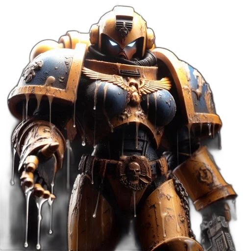 robot, weapon, concept art, 3d render transparent PNG cut-out