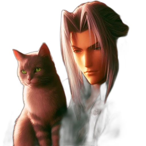 fantasy art, concept art, photorealistic, anime transparent PNG cut-out