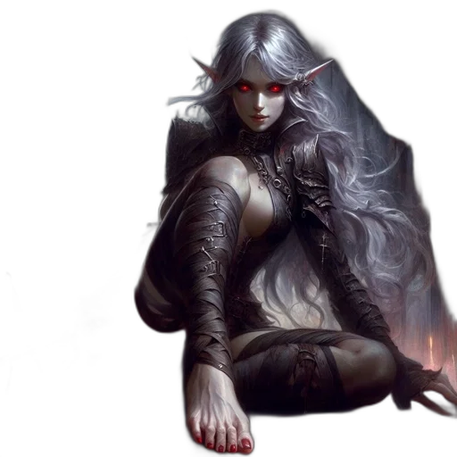 concept art, fantasy art, comic book art, watercolor transparent PNG cut-out