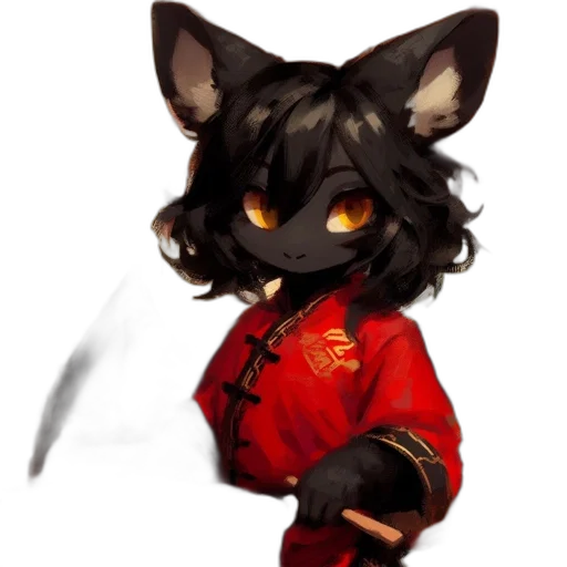 staff, jacket, mask, weapon transparent PNG cut-out
