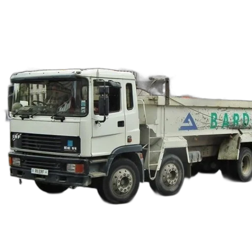 white, truck, word, bard transparent PNG cut-out